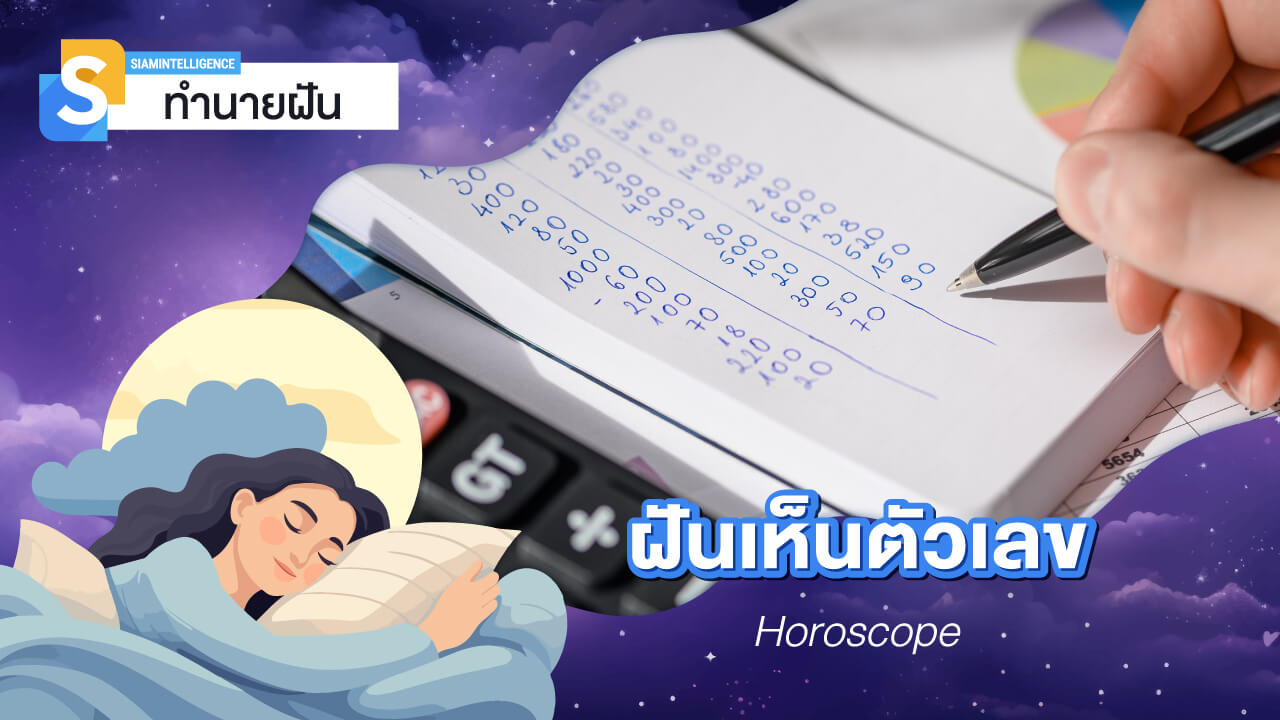 ฝันเห็นตัวเลข 2 - 3 ตัว เลขเด็ด จากคำทำนายฝัน หมายถึงอะไรบ้าง