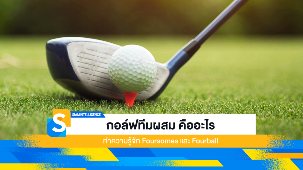 กอล์ฟทีมผสม คืออะไร ทำความรู้จัก Foursomes และ Fourball