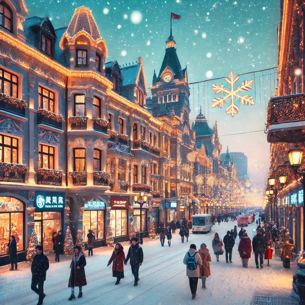 ถนน Central Street (Zhongyang Street)