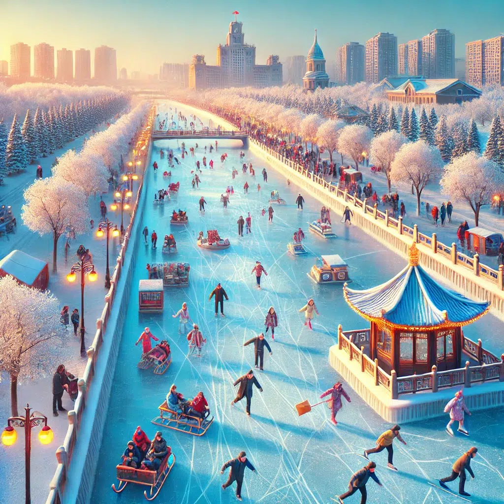 Songhua River Winter Activities
