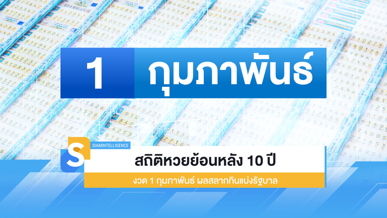 สถิติหวยย้อนหลัง 10 ปี งวด 1 กุมภาพันธ์ ผลสลากกินแบ่งรัฐบาล