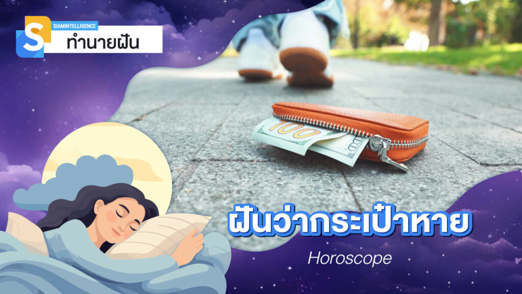 ฝันว่ากระเป๋าหาย หาไม่เจอ ตีเลขเด็ด เลขนำโชค ทำนายฝันว่าอะไร