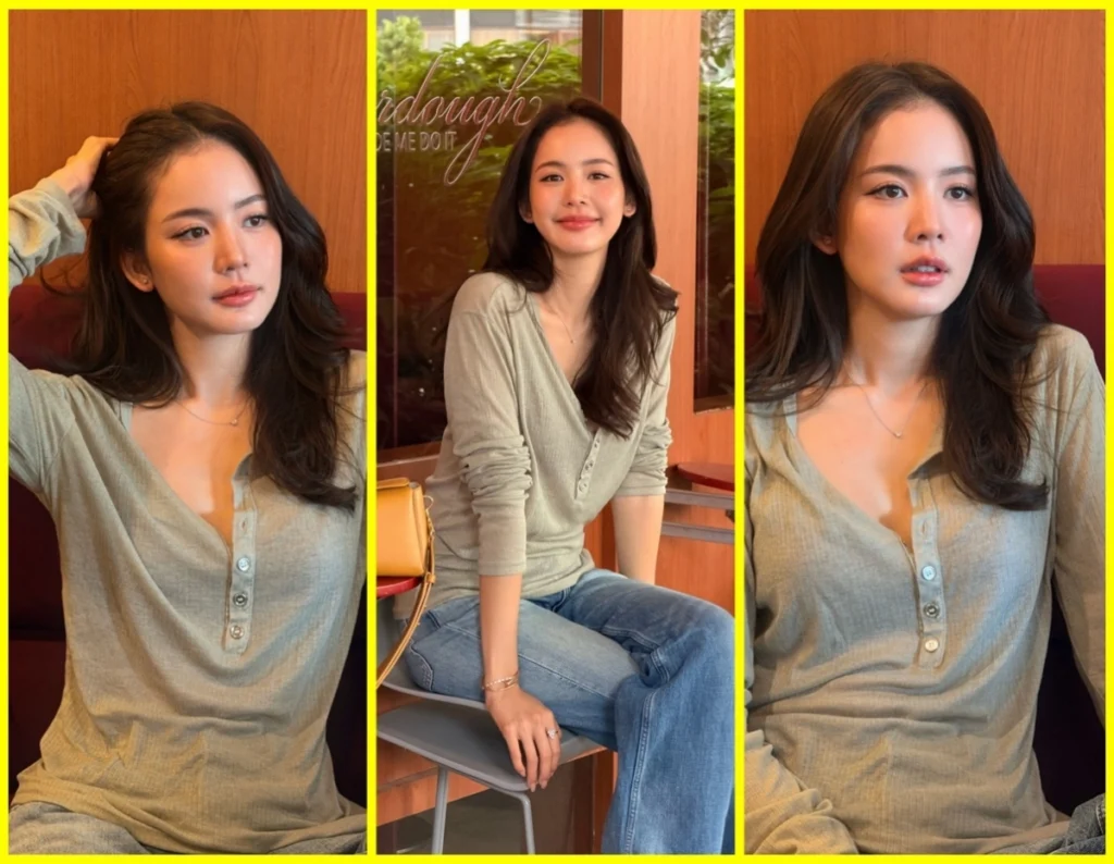โบว์ เมลดา อวดลุคสาวคาเฟ่ สวยละมุนจนใจละลาย